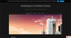 Desktop Screenshot of paradigm-interactions.com