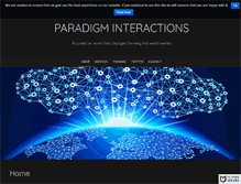 Tablet Screenshot of paradigm-interactions.com